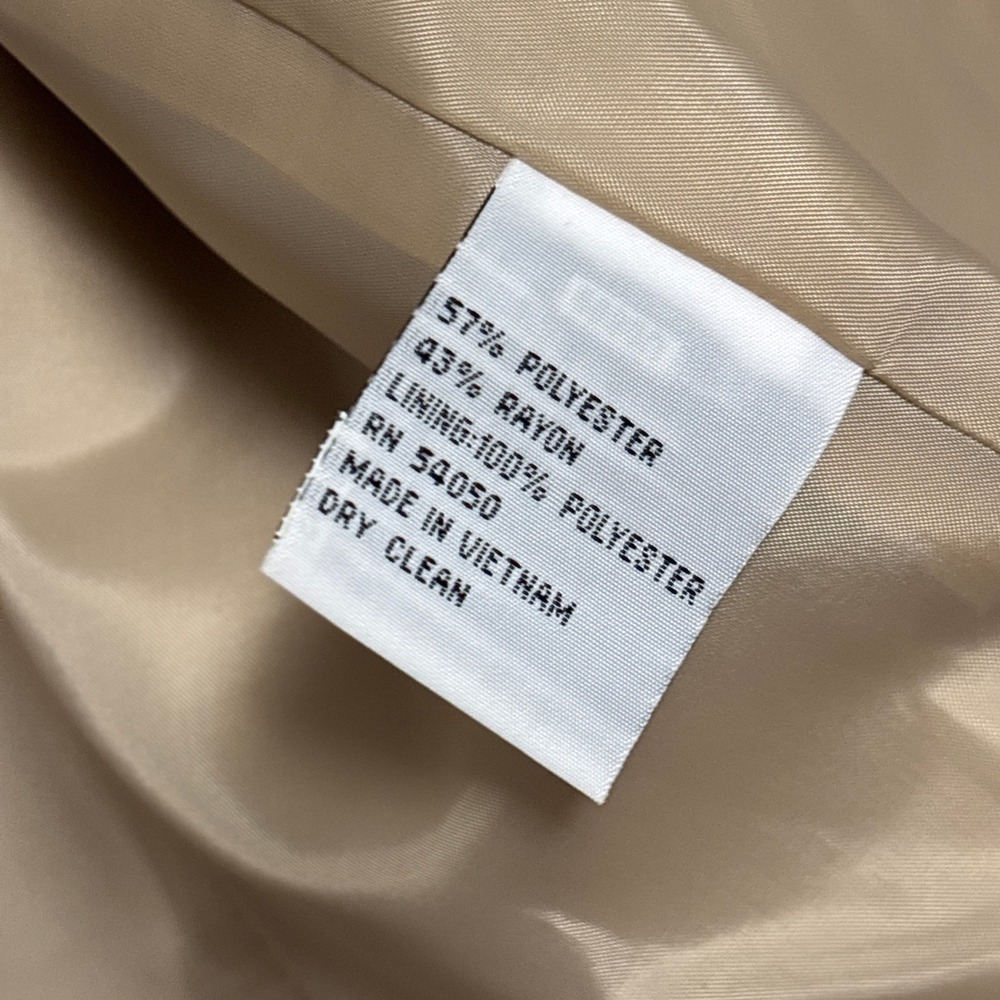 Le Suit Skirt Suit 6 Gold Satin Shimmer Metallic Formal Wedding Evening Mother - Picture 10 of 16